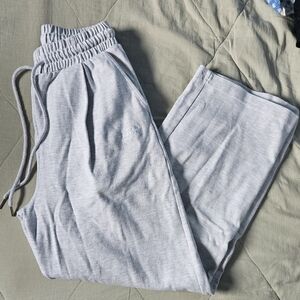 LEMAIN SECOND Grey Sweatpants Korean Streetwear Small